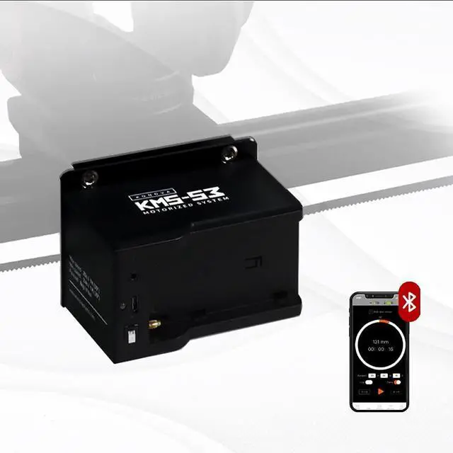 Main image of New Motorized System KMS-S3 Wireless Bluetooth Connection for Live Motion and Timelapse Compatible with All Sliders Super Quiet