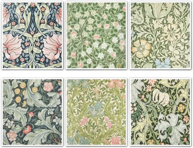 Main image of Quera Swedish Dishcloths William Morris Dish Cloths for Kitchen Reusable