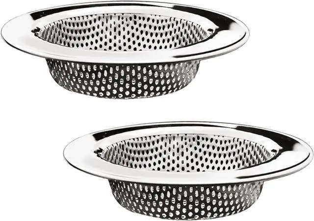 Main image of Seatery 2PCS Kitchen Sink Strainers, Sink Drain Basket Strainer, 4.5 Inch Stainless Steel Food Scraps Catcher, Must Have Kitchen Sink Accessories