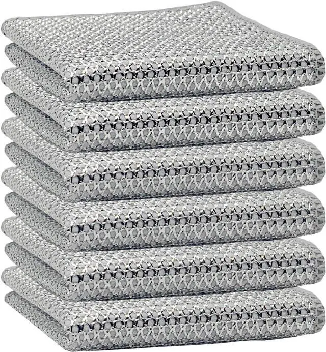 Main image of 6 Pcs New Upgrade 3-Layer Metal Dish Cloth,Non Scratch Wire Dishcloth,Steel Wool Scrubber,Kitchen Cleaning DishRags,Sinks,Dishes,Stove Top.