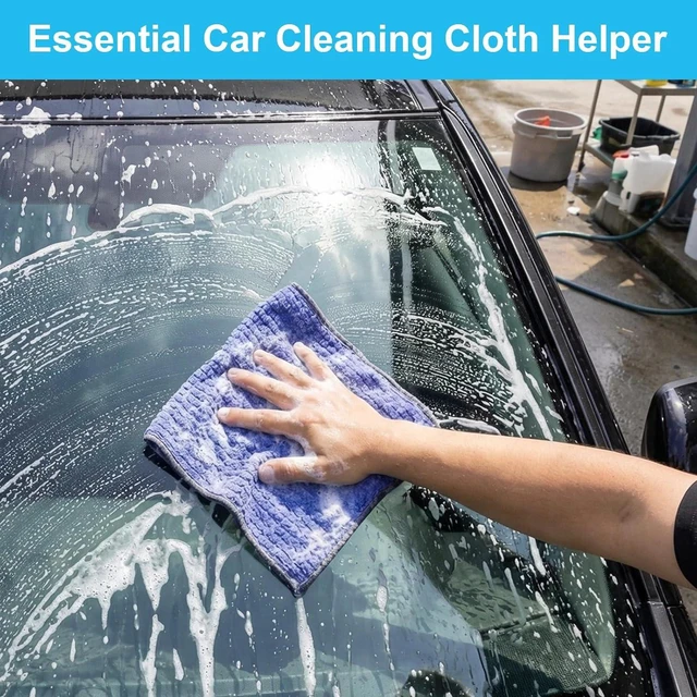 Alt view image 5 of 7 - Microfiber Cleaning Cloths 12" x 12": 10pcs Reusable lint-Free Rags