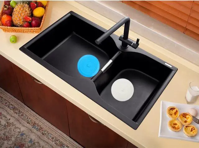 Alt view image 5 of 7 - V-TOP Bath Tub Drain Stopper 2 Pack, 6 inch Silicone Drain Cover Tub Plug