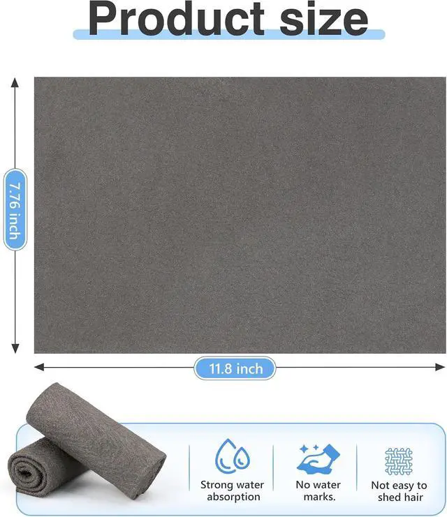 Alt view image 2 of 6 - 10 Pcs Thickened Magic Cleaning Cloth Reuseable, Microfiber Cleaning Cloth