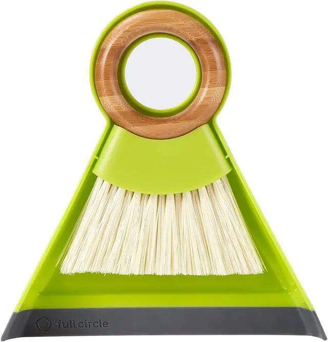 Main image of Full Circle Tiny Team Mini Brush & Dustpan Set - Green