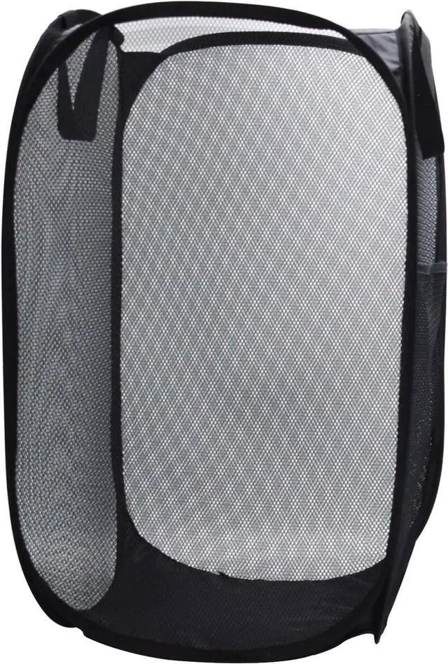 Main image of Sturdy Mesh Laundry Hamper Basket Bag,collapsible Pop up for Laundry Room