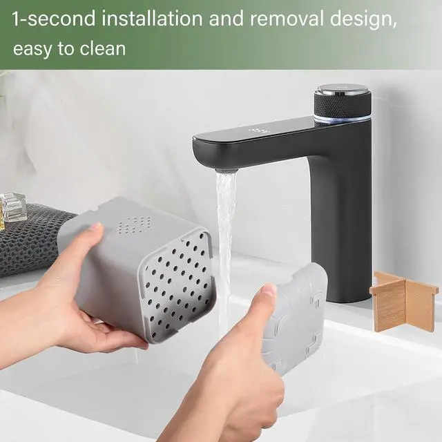 Alt view image 3 of 7 - Toothbrush Holders for Bathrooms, Electric Toothbrush Holder, Gray