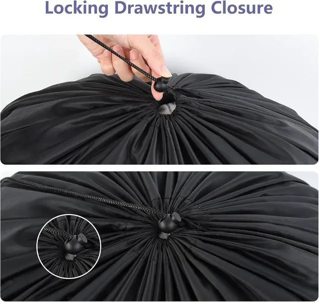 Alt view image 2 of 7 - OTraki 2 Pack Large Laundry Bag 28x45 Inch Heavy Duty Laundry Wash Bag