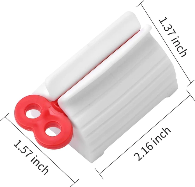 Alt view image 2 of 7 - 3pcs-Rolling Tube Toothpaste Squeezer Toothpaste Seat Holder Stand for Bathroom AccessoriesMix Color