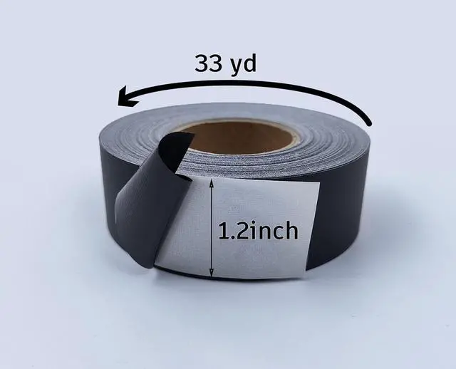 Alt view image 2 of 5 - JIEHENG Light Blocking Tape 1.2 inch x 98 Feet,100% Blocking for Electronic