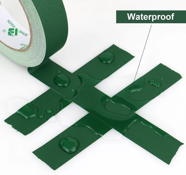 Alt view image 3 of 7 - BOMEI PACK Dark Green Gaffer Tape, Matte Non-Reflective, 1inch x 30yds No Residue Hand Tear Self-Adhesive Tape for Labeling, Cable, Stage, Photo Studio, Painters and Duct Repair, 1 Pack
