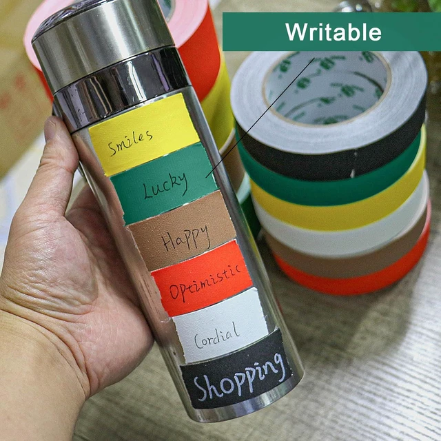 Alt view image 5 of 7 - BOMEI PACK Dark Green Gaffer Tape, Matte Non-Reflective, 1inch x 30yds No Residue Hand Tear Self-Adhesive Tape for Labeling, Cable, Stage, Photo Studio, Painters and Duct Repair, 1 Pack