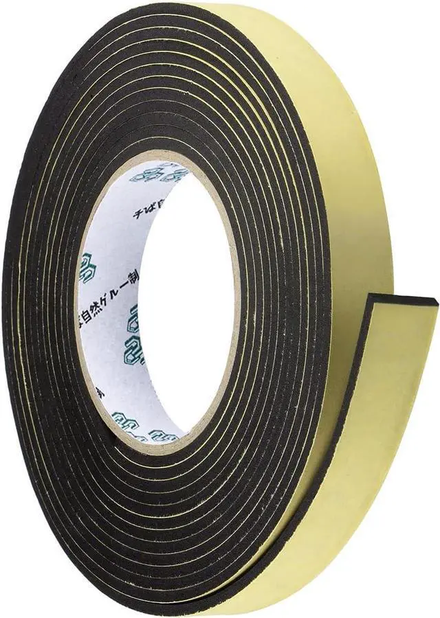 Main image of Car Speaker Sealing Tape - Foam Grip Tape,Soundproofing Waterproofing Insulation Foam Gasket Tape,3mm Thick-10mm Width-16.5Ft