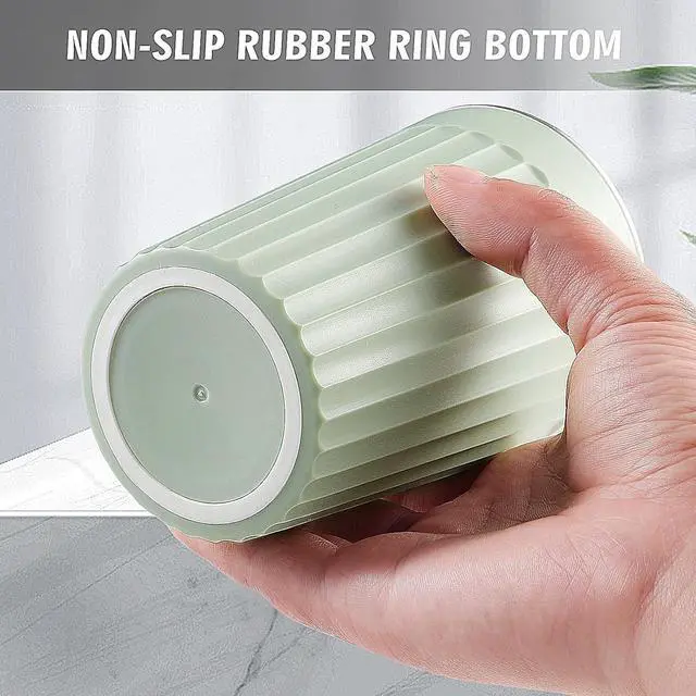 Alt view image 5 of 6 - Toothbrush Cup Holder for Bathroom,Reusable Stainless Steel Bathroom Cup