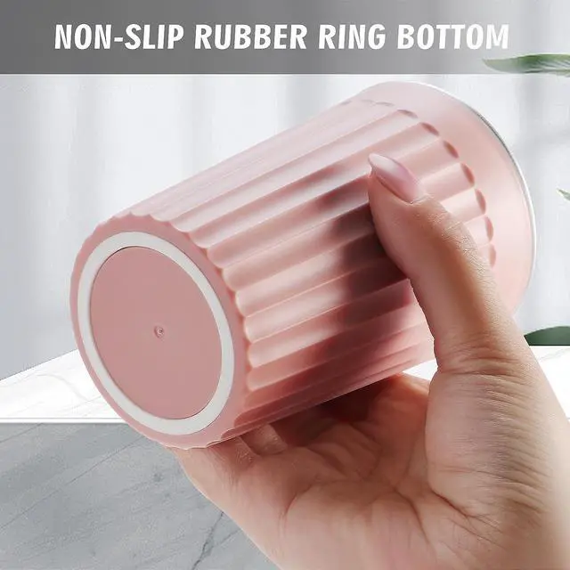Alt view image 4 of 7 - Toothbrush Cup Holder for Bathroom,Reusable Stainless Steel Bathroom Cup