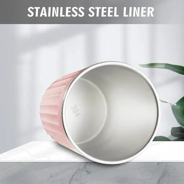 Alt view image 5 of 7 - Toothbrush Cup Holder for Bathroom,Reusable Stainless Steel Bathroom Cup