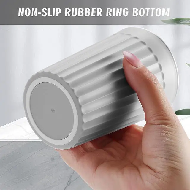 Alt view image 4 of 7 - Toothbrush Cup Holder for Bathroom,Reusable Stainless Steel Bathroom Cup