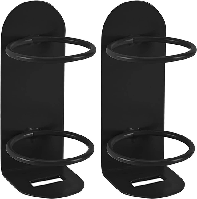 Main image of 2 Pack Electric Toothbrush Holders Stick on The Wall Electric Metal Tooth Brushing Holder Wall Mounted Bathroom Organizer
