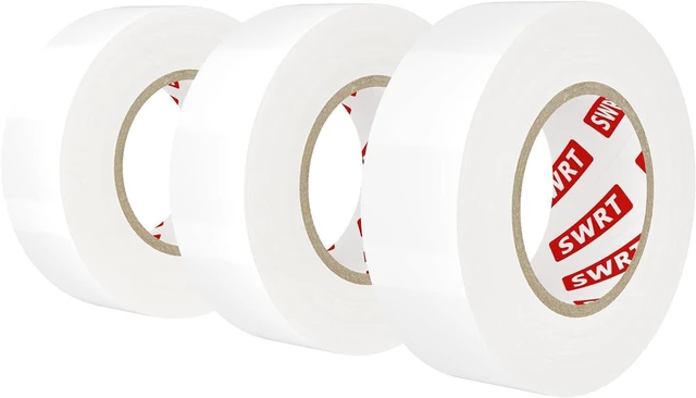 Main image of SWRT White Electrical Tape, 3 Pack, 0.7 in x 66 FT, Vinyl Tape