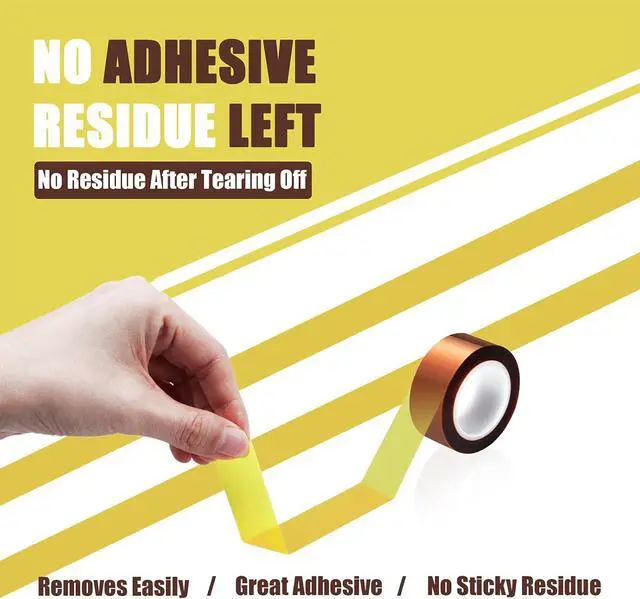 Alt view image 4 of 7 - MEBMIK 2 Rolls 20mm x16m(52FT) Heat Tape High Temperature Heat Resistant Tape Heat Transfer Tape for Heat Sublimation Press Vinyl,No Residue
