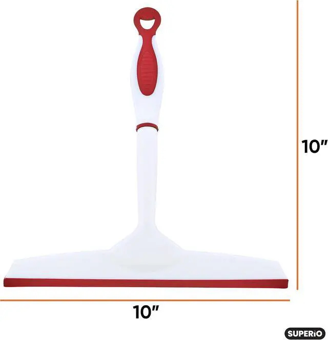 Alt view image 2 of 5 - Superior "10 Window Squeegee Red Grip Handle