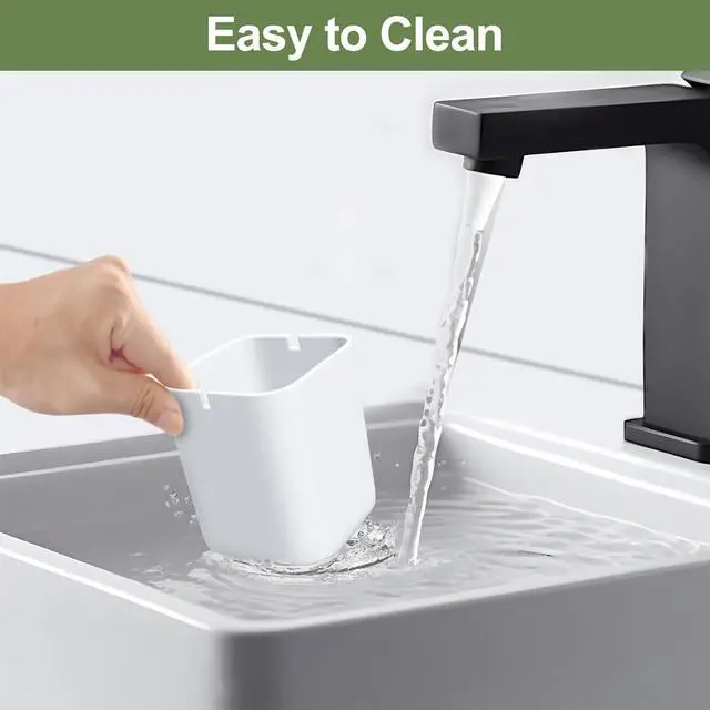 Alt view image 4 of 7 - Toothbrush Holders and Soap Holder Set, Bathroom Accessories Countertop