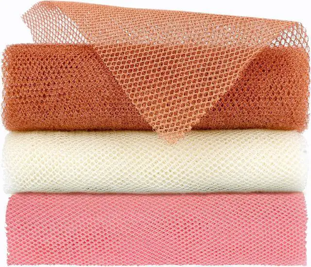 Main image of FARMOGA African Net Sponge Body Scrubber African Exfoliating Net Loofah for Women & Men Back Exfoliator Washcloth for Bathing Accessories
