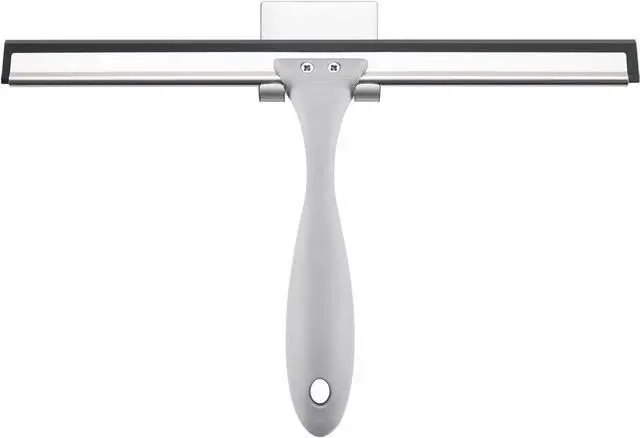 Main image of AmazerBath Squeegee for Shower Glass Door, All-Purpose Squeegee with Hook for Shower Doors, Windows, Mirrors, Tiles and Car Glass, 10 Inches
