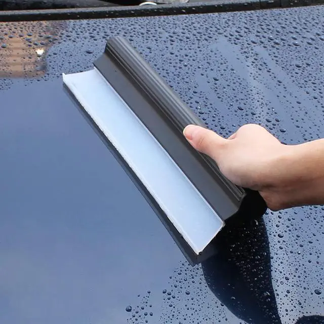 Main image of Watris Veiyi 10" Silicone Water Blade Squeegee, Quick Dry Wiper Blade Squeegee, Antislip Automotive Shower Squeegee for Car Glass and Shower Kitchen Window