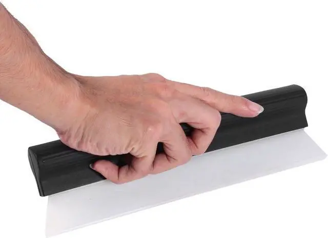Alt view image 5 of 5 - Watris Veiyi 10" Silicone Water Blade Squeegee, Quick Dry Wiper Blade Squeegee, Antislip Automotive Shower Squeegee for Car Glass and Shower Kitchen Window