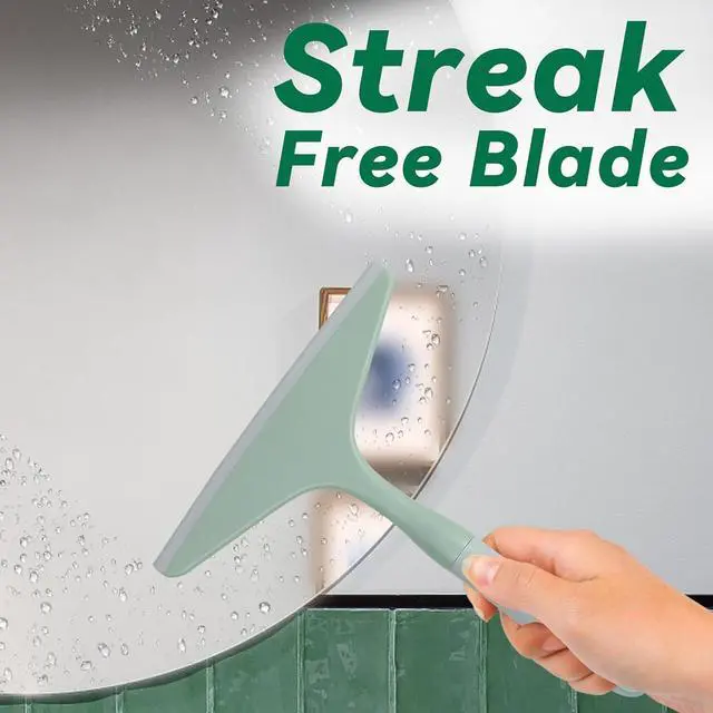 Alt view image 3 of 6 - 2-Pack Shower Squeegee for Glass Doors & Window