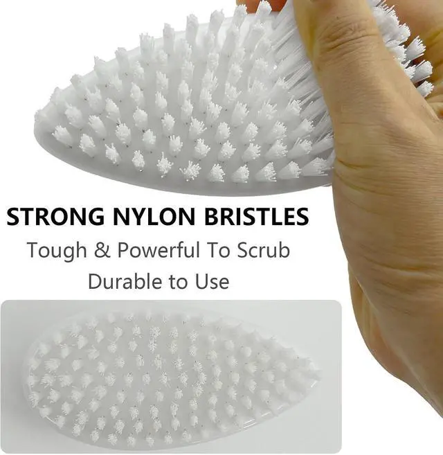 Alt view image 2 of 6 - GKETN Small Scrub Brush with Stiff Nylon Bristles Heavy Duty Cleaning Brush
