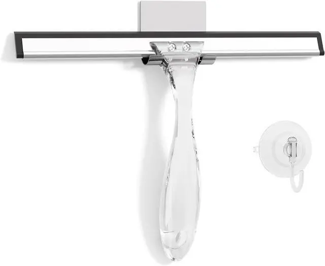 Main image of AmazerBath Squeegee for Shower Glass Door, 10 Inches, Clear