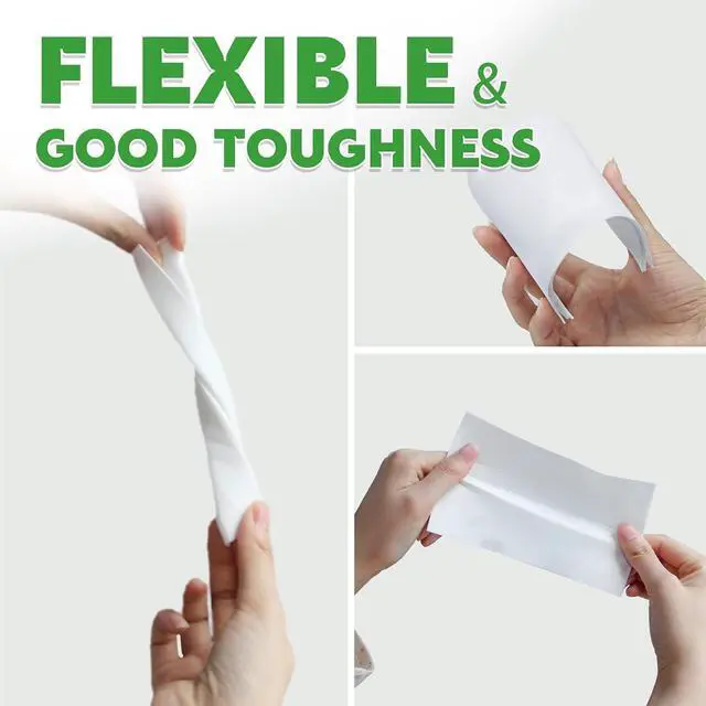 Alt view image 5 of 7 - Magic Sponge Eraser Sheets, Ultra Thin Shower and Tub Scrubber, 52 PCS
