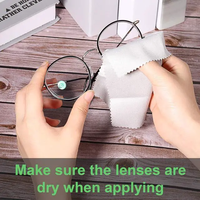 Alt view image 6 of 7 - Frienda Anti Fog Wipes Nano Anti Fog Cloth Defog Reusable Cleaning Cloth for Glasses Goggles Motorcycle Helmet Eyeglass Camera Lens (6 Pieces)