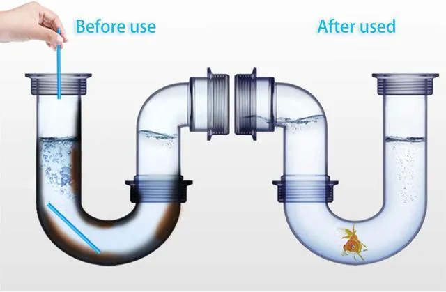 Alt view image 5 of 6 - Drain Sticks Sink Cleaner Opener Enzyme Drain Cleaner to Keep Drains and Pipes Clear and Remove Odor 4 Packs(48 pcs)