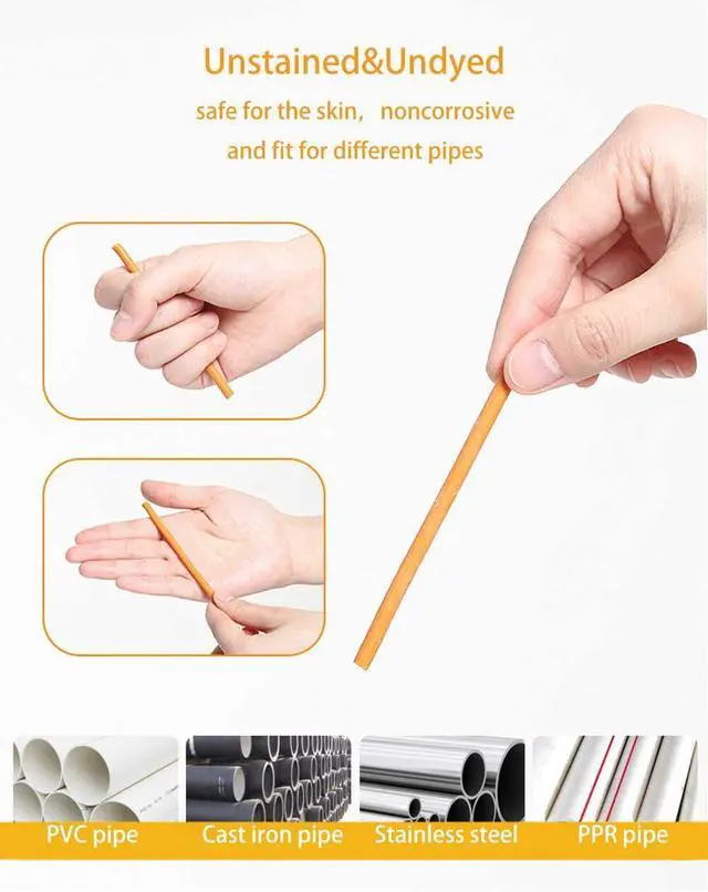 Alt view image 5 of 7 - Drain Cleaner Sticks Keeps Drains and Pipes Clear and Odor As Seen On TV 4 Packs(48 pcs)