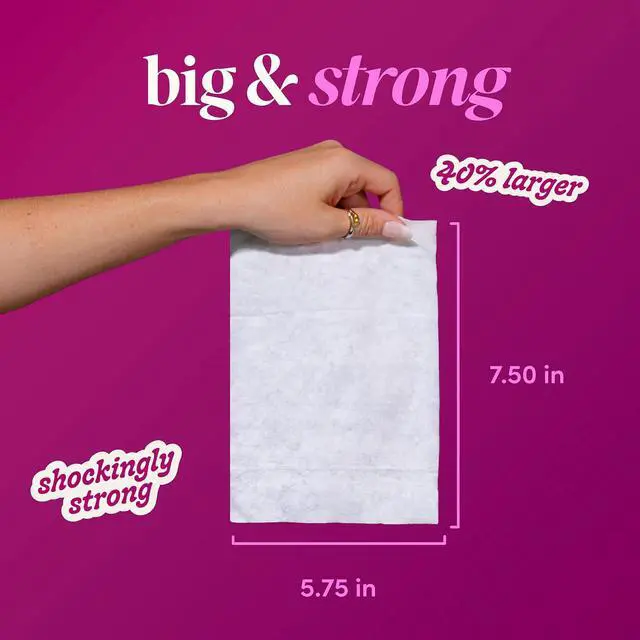 Alt view image 3 of 7 - goodwipes Flushable Wipes for Women - Rosewater Individually Wrapped Travel Butt Wipes To Go, Mini Purse & Festival Essentials for Adults, pH Balanced for Feminine Hygiene, 32 Count (1 Pack)
