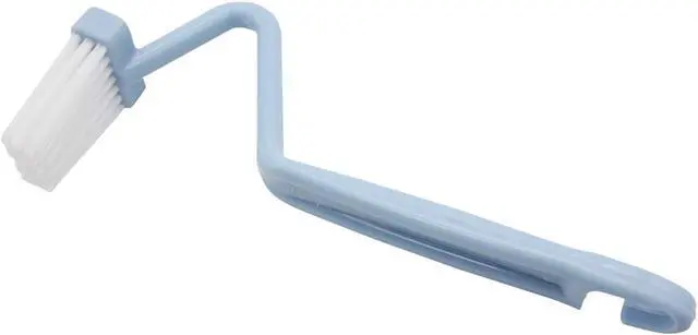 Alt view image 5 of 7 - Mziart Plastic Curved Toilet Brush Cleaning Toilet Corner Rim Edge, 2 Pack