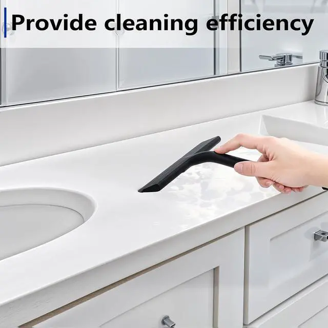 Alt view image 5 of 7 - wlich 8 Inch Shower Squeegee, Silicone Squeegee for Glass Doors with 1 Hook
