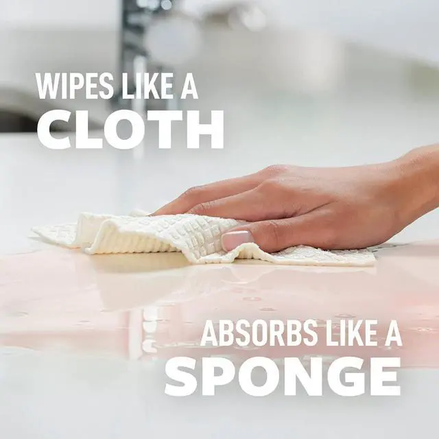 Alt view image 3 of 7 - Scotch-Brite Greener Clean Sponge Cloth, 2 Pack