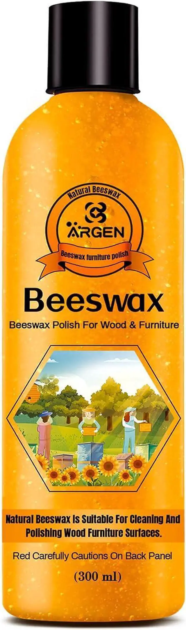 Main image of CARGEN Beeswax Furniture Polish - Natural Wood Wax Conditioner 300ML