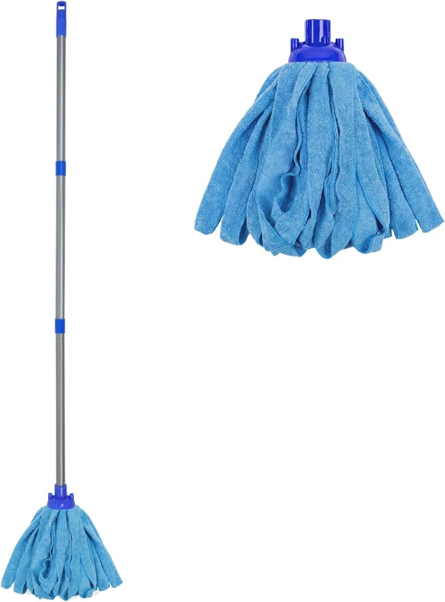 Alt view image 7 of 7 - Mop, Microfiber Cloth Mops for Floor Cleaning, Small Mop with 2 Refills