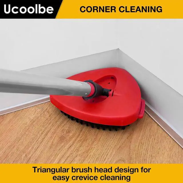 Alt view image 7 of 7 - Scrubber Mop Head for O-Cedar EasyWring 1-Tank Mop Head, 2-Pack Scrub Brush