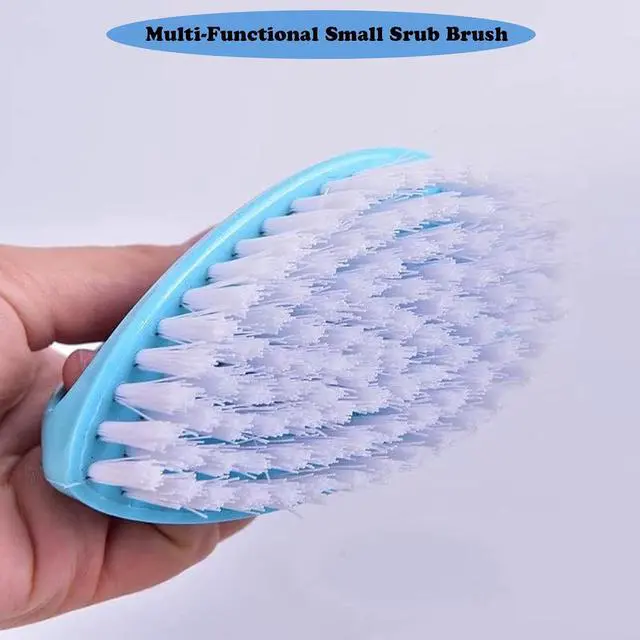Alt view image 3 of 6 - Scrubbing Brushes for Cleaning Small Scrub Brush with Nylon Stiff Bristles