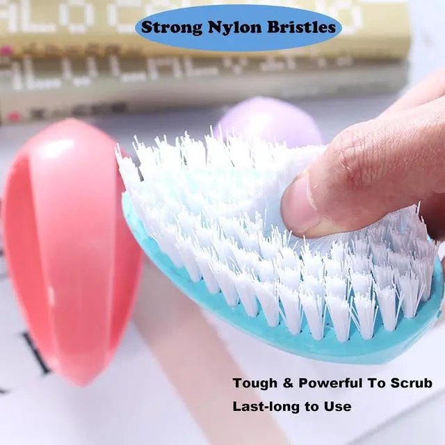 Alt view image 4 of 6 - Scrubbing Brushes for Cleaning Small Scrub Brush with Nylon Stiff Bristles