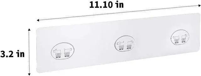 Alt view image 3 of 7 - 2pcs Shower Caddy Adhesive Replacement