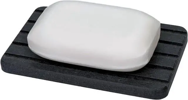 Main image of Diatomite Stone Soap Dish, Water Absorbing Drying Tray Soap Holder