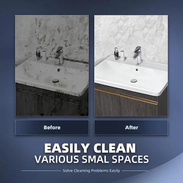 Alt view image 3 of 7 - CLEANGOR Crevice Cleaning Brushes, Cleaner Scrub Brush Tool for Tight Space