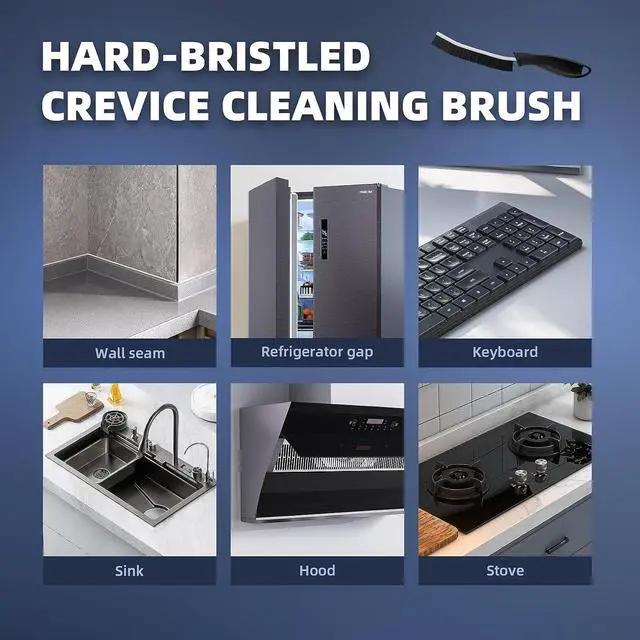 Alt view image 6 of 7 - CLEANGOR Crevice Cleaning Brushes, Cleaner Scrub Brush Tool for Tight Space
