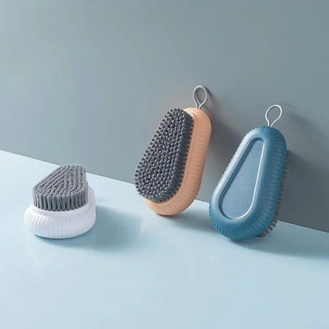 Alt view image 6 of 7 - Cleaning Brush Soft Bristle Brush Laundry Scrub Brush Clothes & Shoes Brush